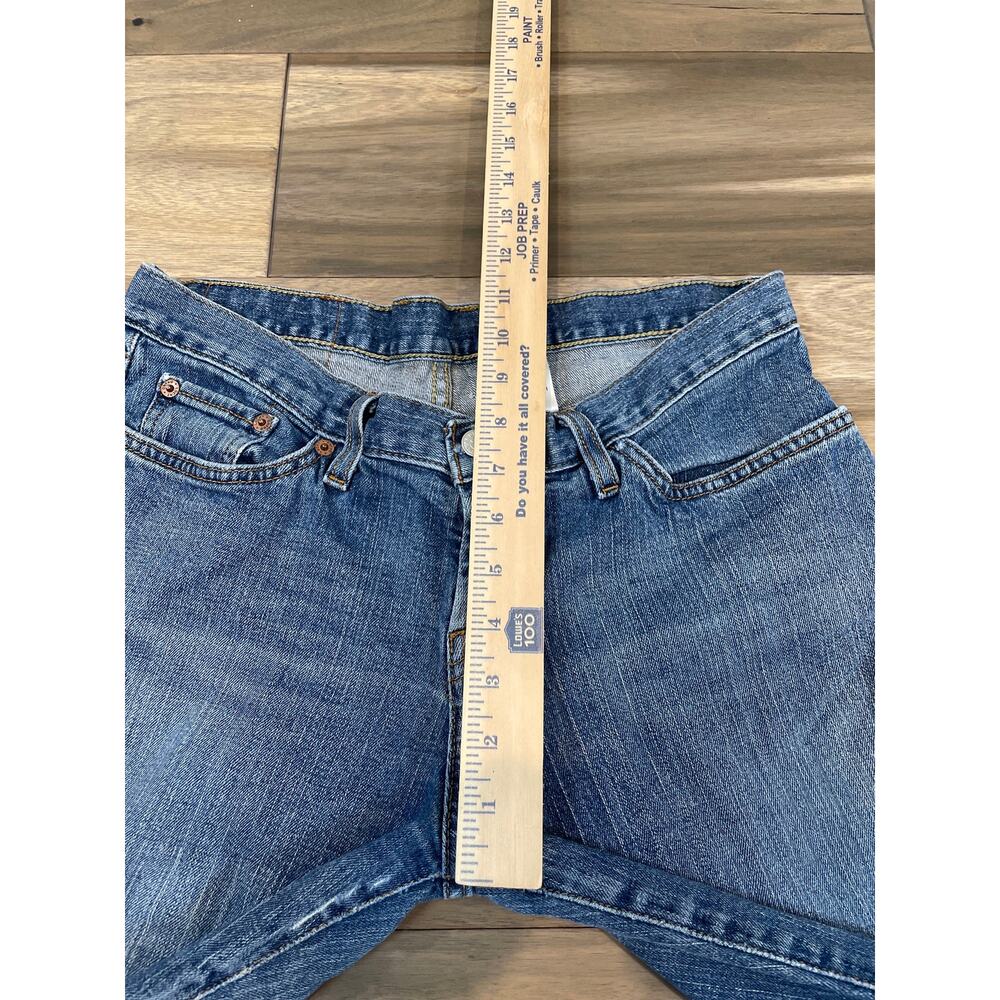 Vintage Lucky Brand Dungarees Gene Montesano Size 8 Mid Rise Flare Y2K F29AA20 - Picture 4 of 13